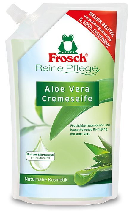 Aloe Vera Cremeseife Nachfüllbeutel - haushaltsreinigo.shop