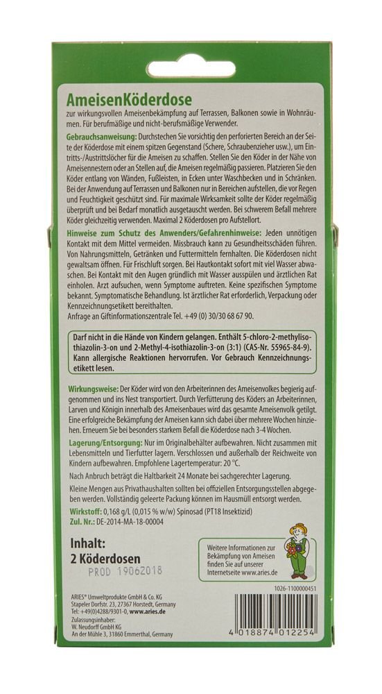 Ameisenköderdose - haushaltsreinigo.shop