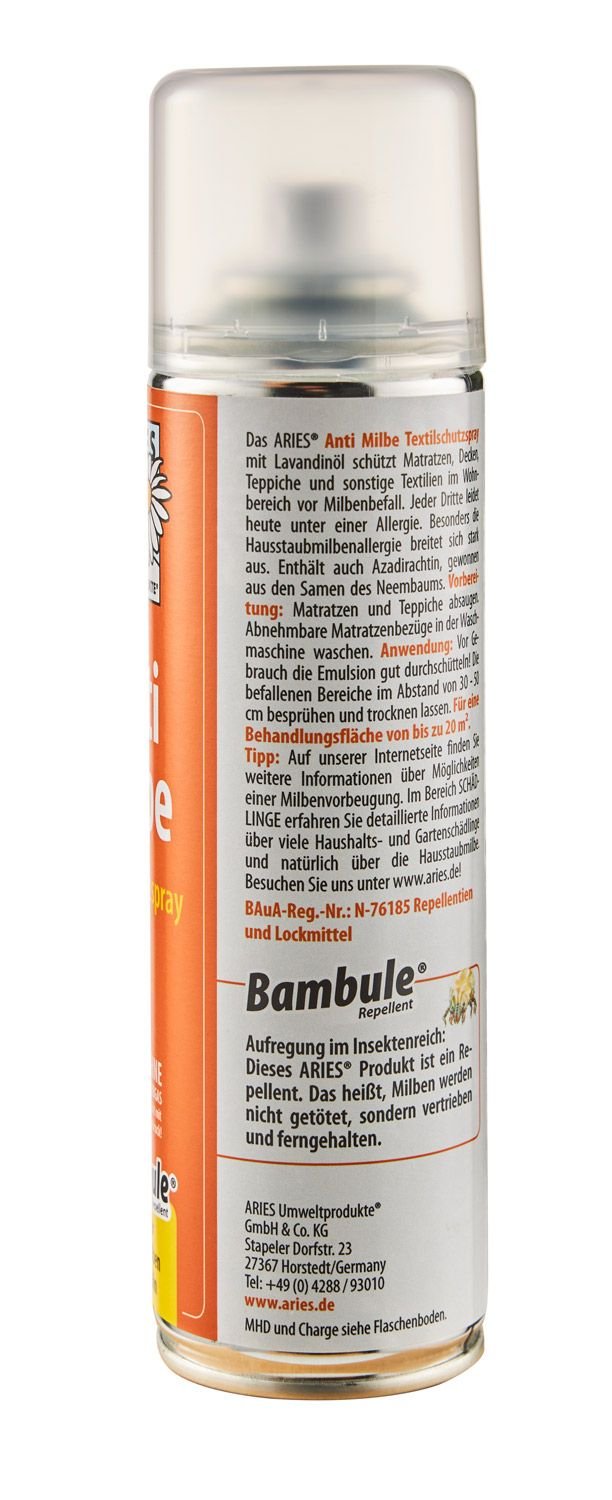 Anti Milbe Textilschutzspray - haushaltsreinigo.shop