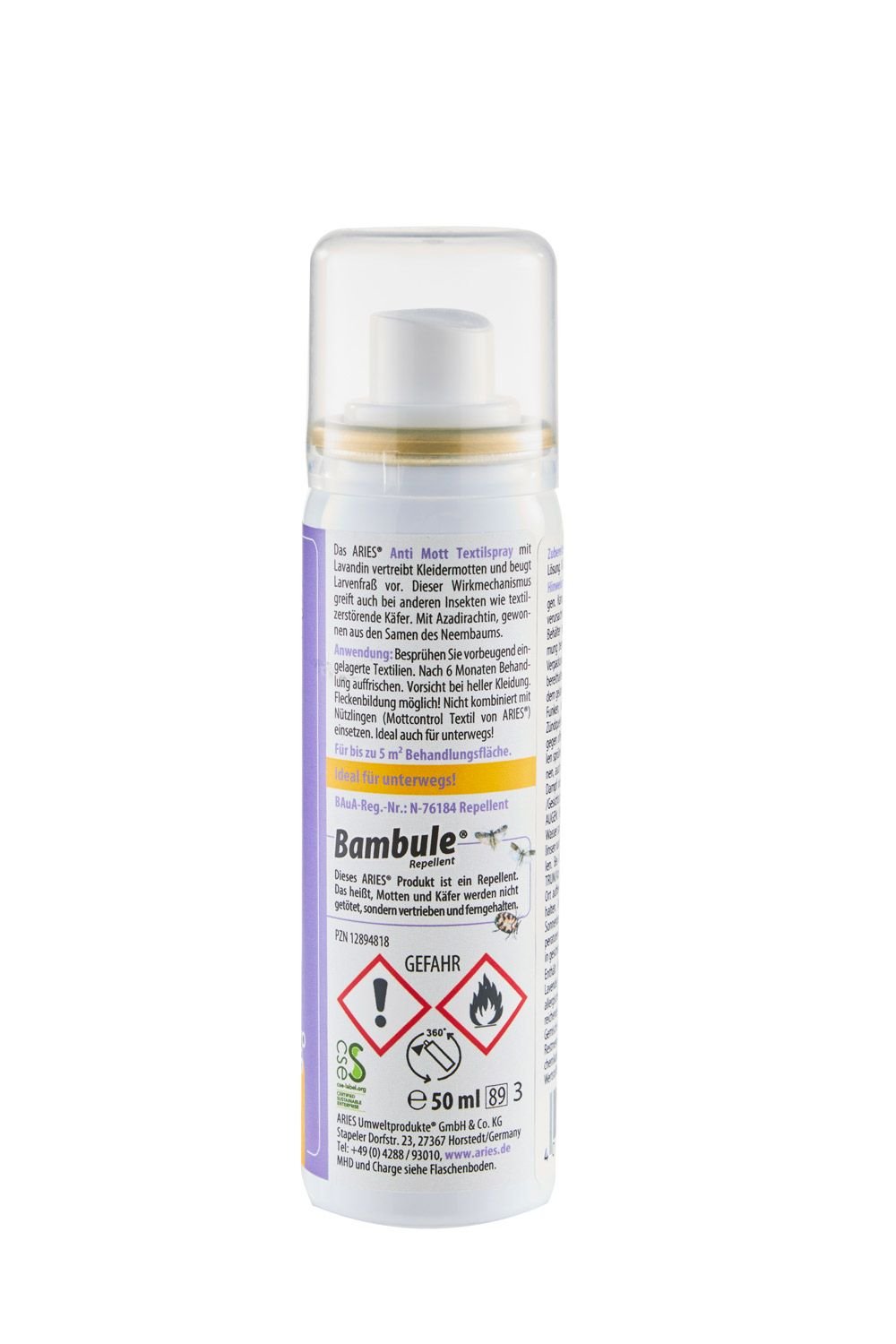 Anti Mott Textilspray - haushaltsreinigo.shop