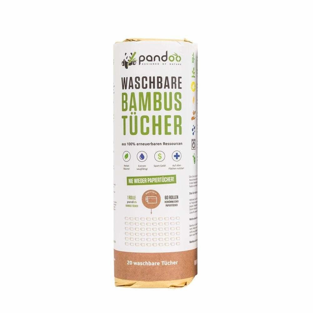 Bambus KĂĽchenrolle von Pandoo - haushaltsreinigo.shop