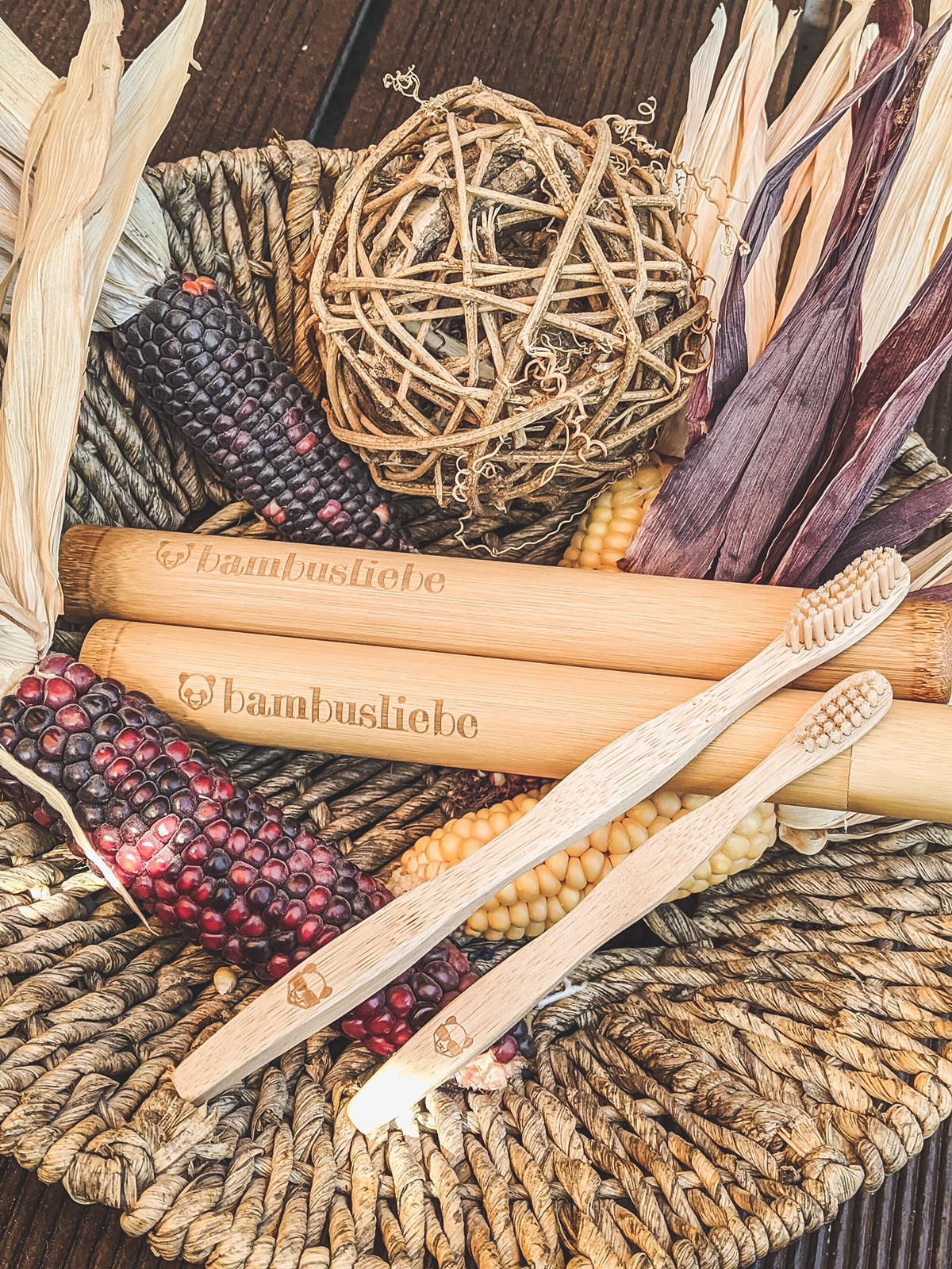 Bambus Zahnbürste für Kinder von Bambusliebe - haushaltsreinigo.shop