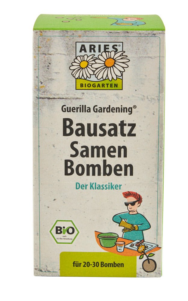 Bio - Samenbomben Bausatz kbA - haushaltsreinigo.shop