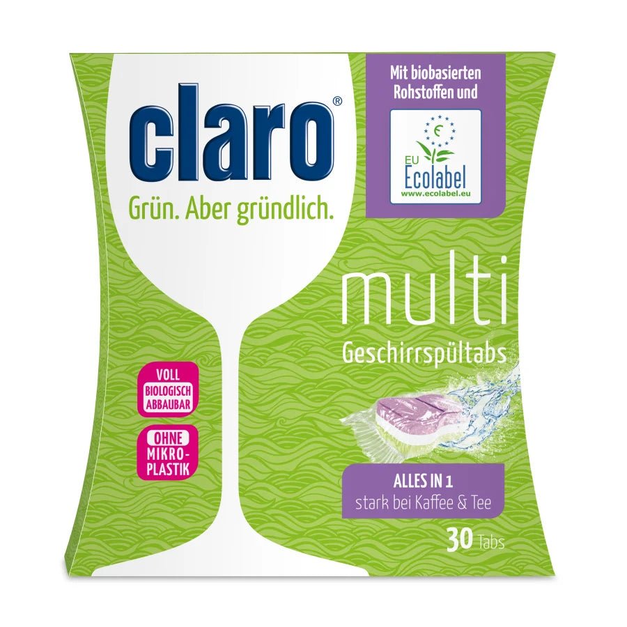 Claro Multi Geschirrspültabs - haushaltsreinigo.shop