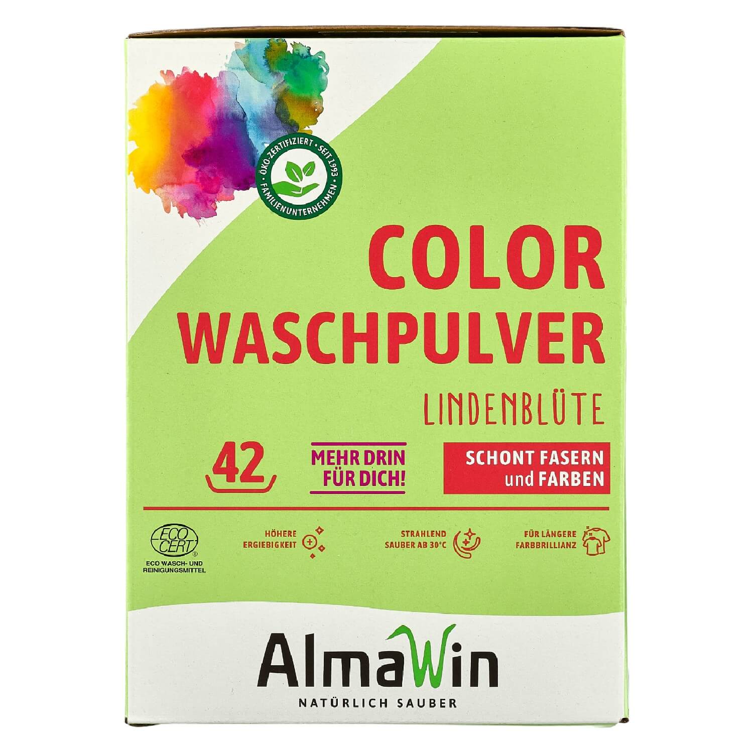 Color Waschpulver Lindenblüte - haushaltsreinigo.shop
