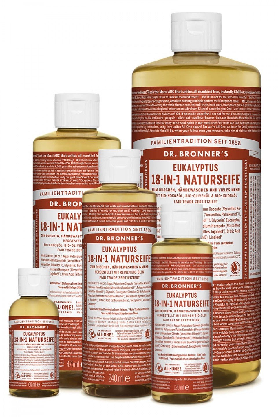Dr. Bronner's Flüssigseife Eukalyptus - haushaltsreinigo.shop