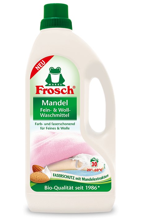Fein - und Woll - Waschmittel MANDELMILCH - haushaltsreinigo.shop