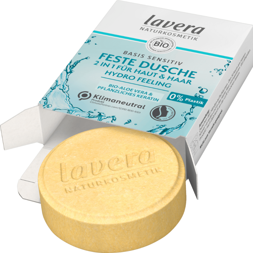 Feste Pflegedusche Basis Sensitiv 2in1 Haut&Haar - haushaltsreinigo.shop