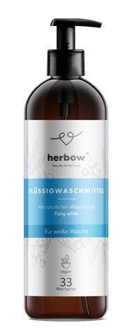 Flüssigwaschmittel für weiße Kleidung von Herbow - haushaltsreinigo.shop