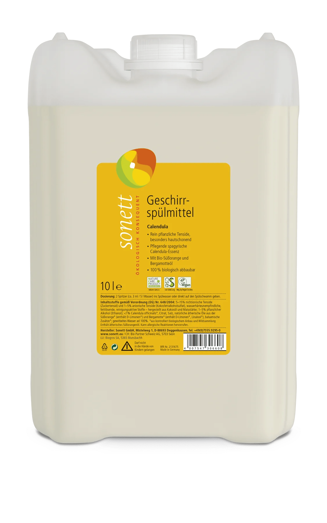 Geschirrspülmittel Calendula - haushaltsreinigo.shop