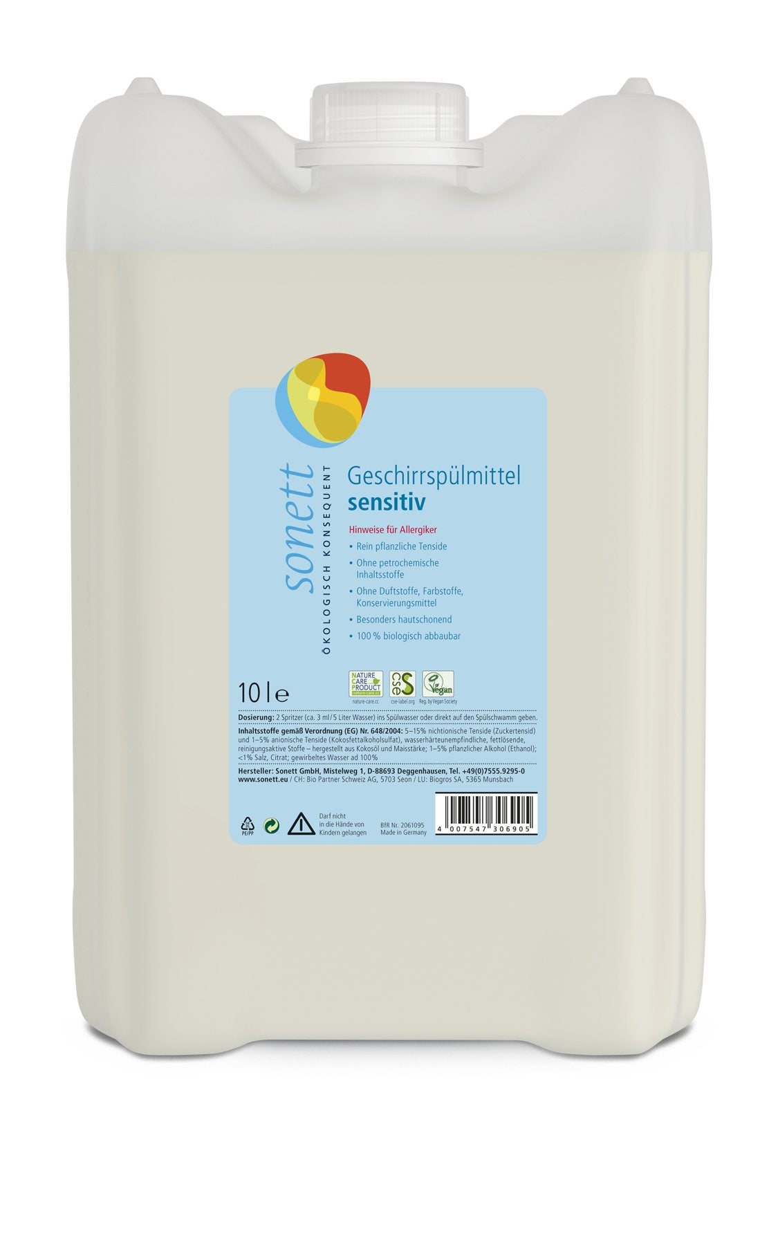 Geschirrspülmittel sensitiv - haushaltsreinigo.shop