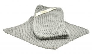 Gestrickte Topflappen in BIO von Solwang - haushaltsreinigo.shop