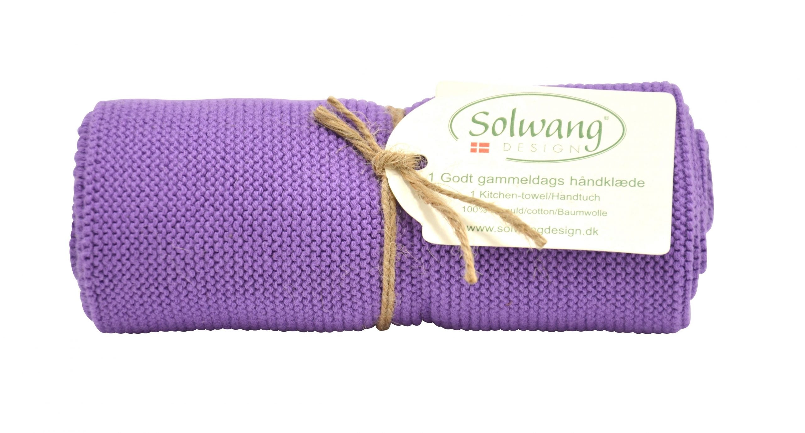 Gestricktes Handtuch BIO von Solwang - haushaltsreinigo.shop