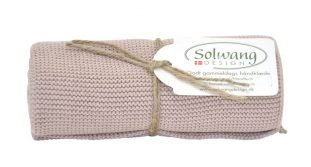 Gestricktes Handtuch BIO von Solwang - haushaltsreinigo.shop