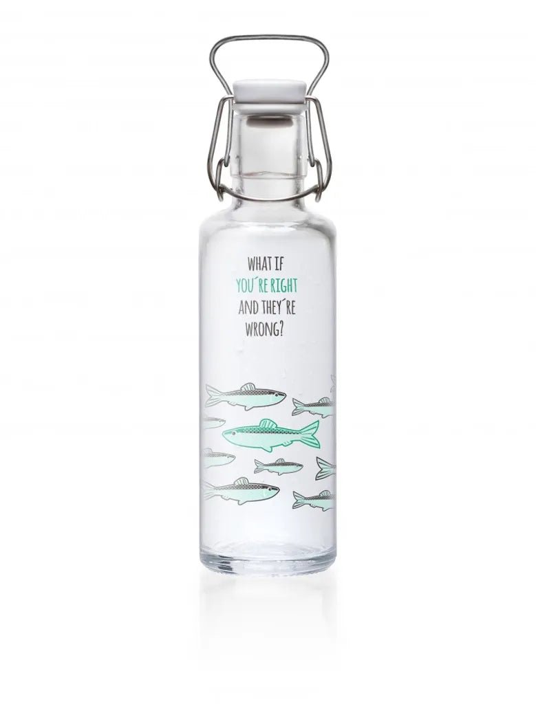 Glasflasche "soulsailor" 0,6 Liter - Flexgreen GmbH