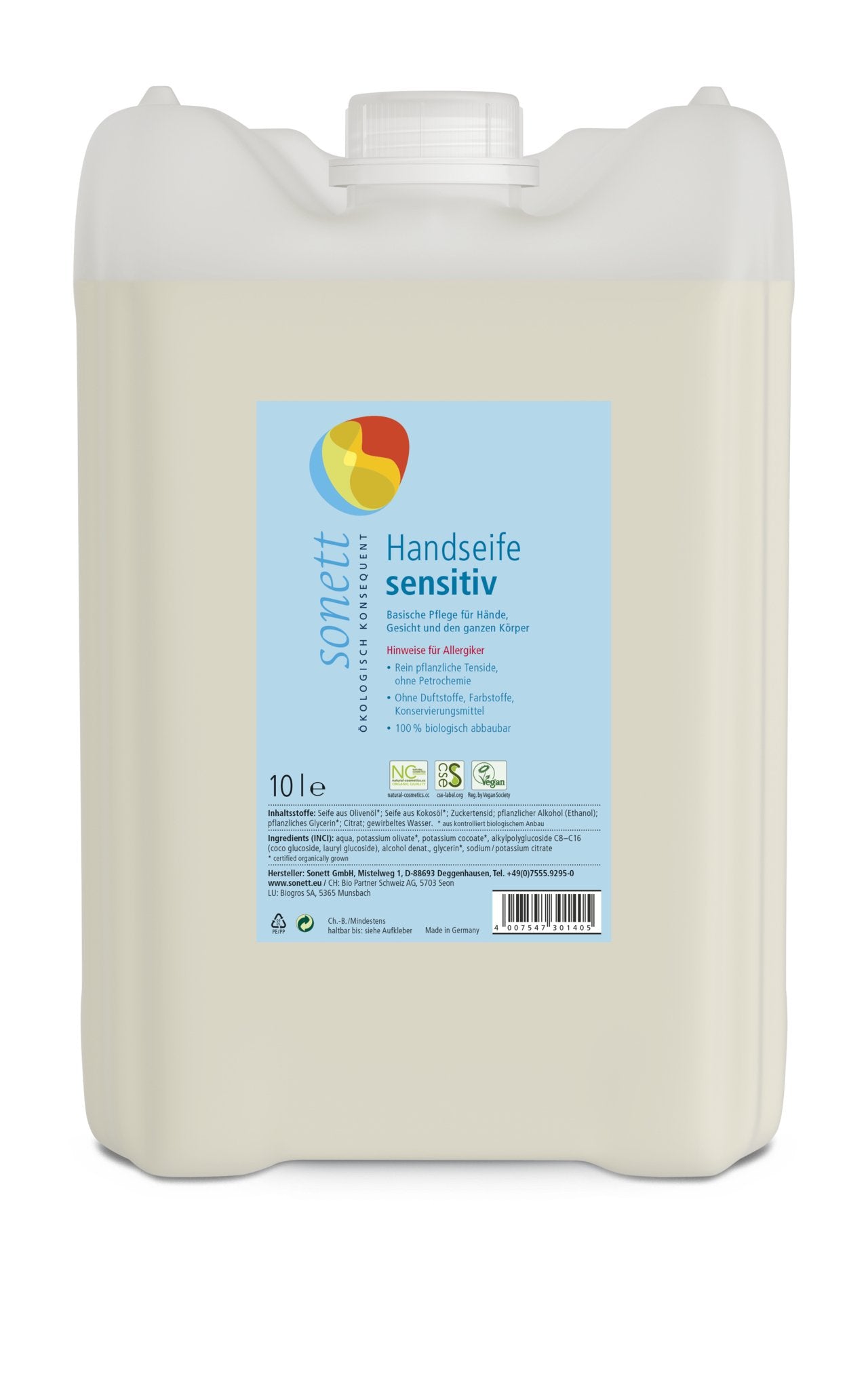 Handseife sensitiv - haushaltsreinigo.shop