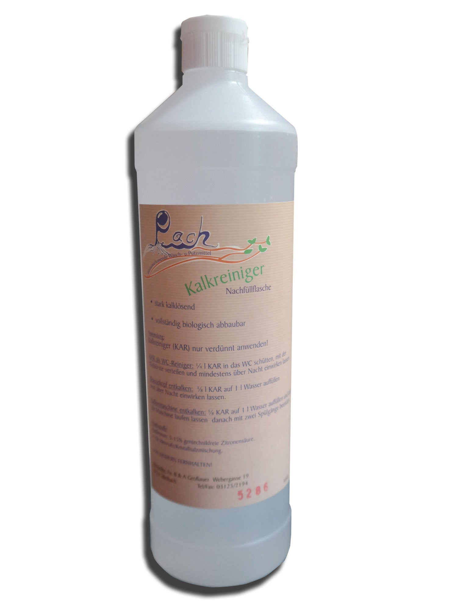 Kalkreiniger von Pach - haushaltsreinigo.shop