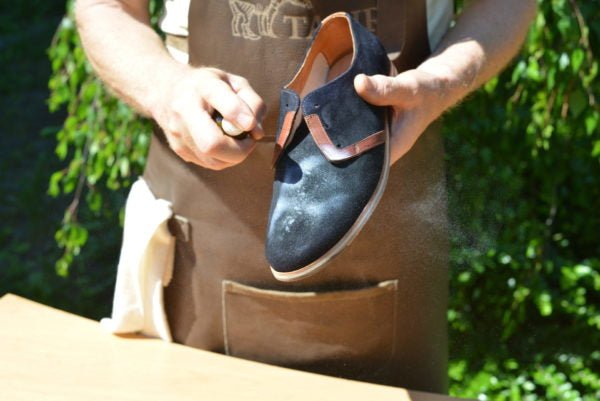 Lederimprägnierung für Velours - , Nubuk - und Wildleder - haushaltsreinigo.shop
