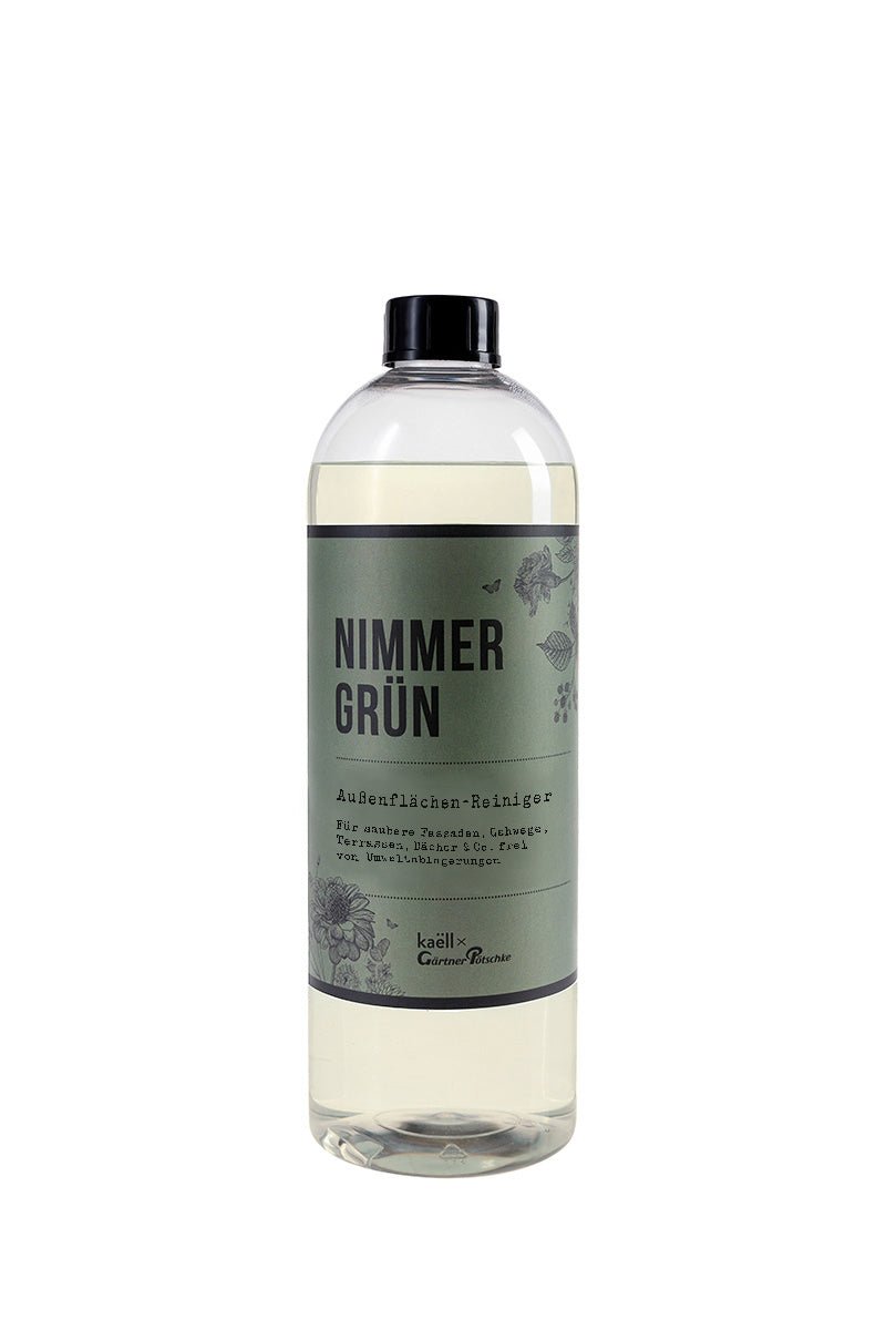 NIMMERGRÜN Außenflächen Reiniger - haushaltsreinigo.shop