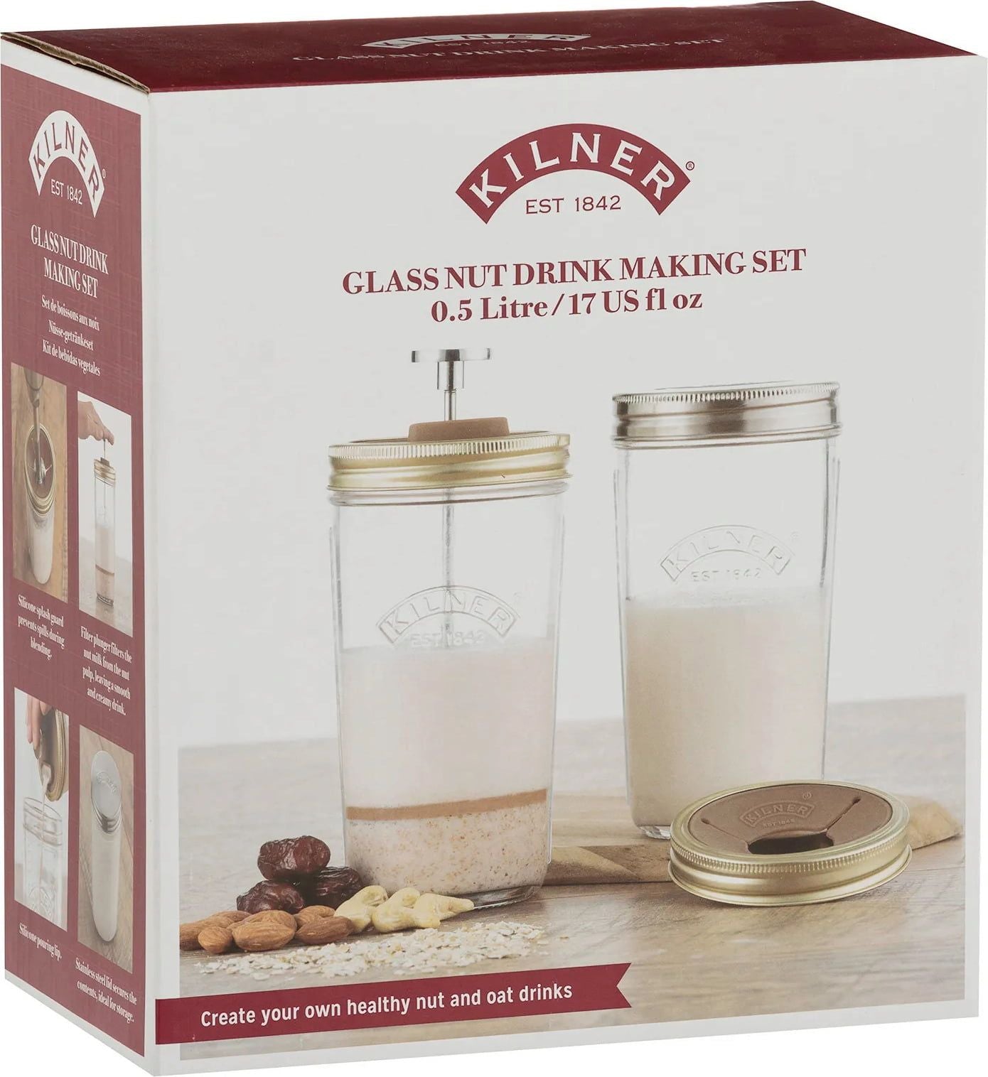 Nussmilch Herstellungsset - haushaltsreinigo.shop