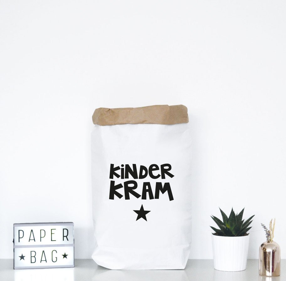 Paperbag KINDERKRAM - haushaltsreinigo.shop