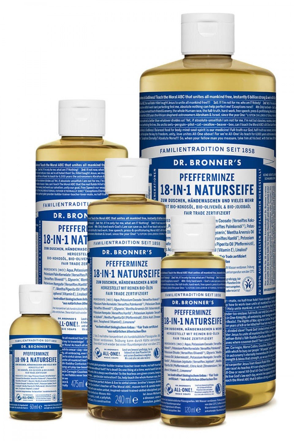 PFEFFERMINZE - 18 - IN - 1 NATURSEIFE - haushaltsreinigo.shop