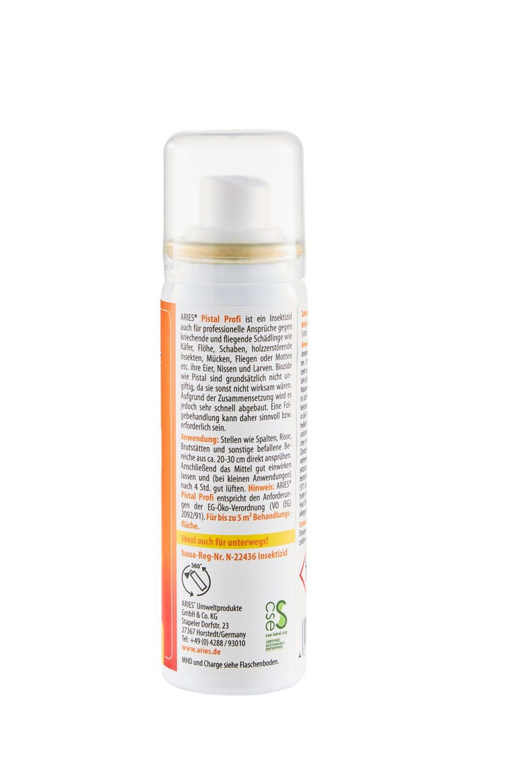Pistal Profi Insektizid Universalspray von Aries - haushaltsreinigo.shop