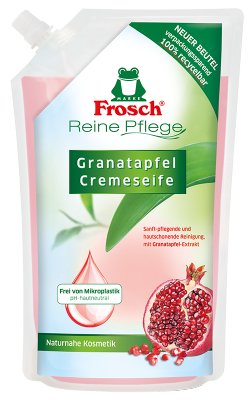 Reine Pflege Granatapfel Cremeseife Nachfüllbeutel 500ml - haushaltsreinigo.shop