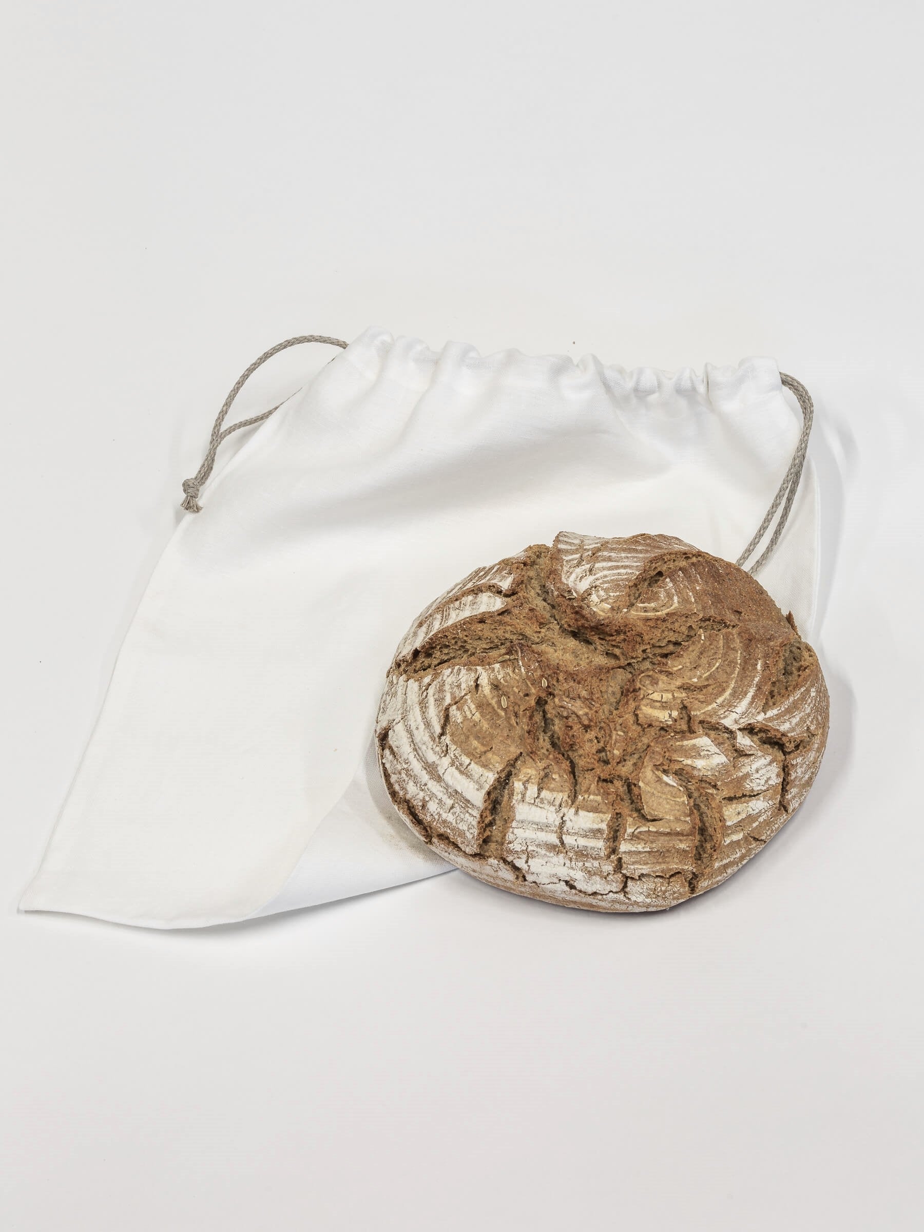 Schlichter Brotsack aus reinem Leinen - haushaltsreinigo.shop