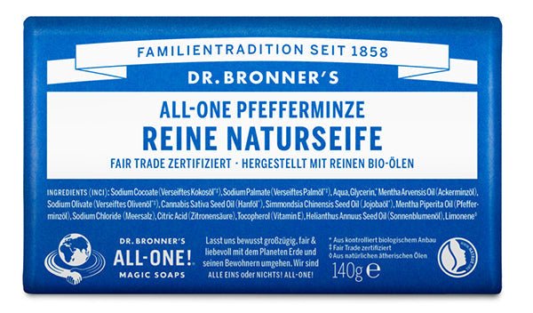 Seifenstück Pfefferminze - haushaltsreinigo.shop