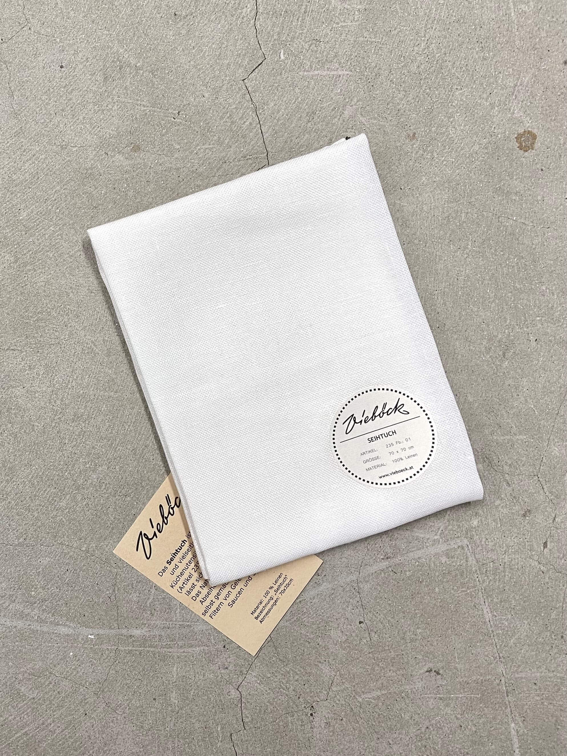 Seihtuch aus Leinen - haushaltsreinigo.shop