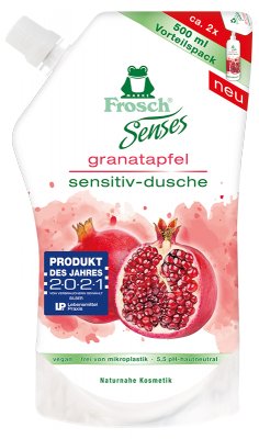Senses Granatapfel Sensitiv - Dusche Nachfüllbeutel 500ml - haushaltsreinigo.shop