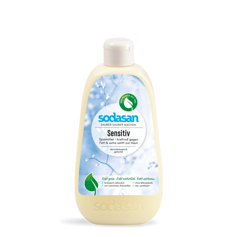 Spülmittel Sensitiv von Sodasan - haushaltsreinigo.shop
