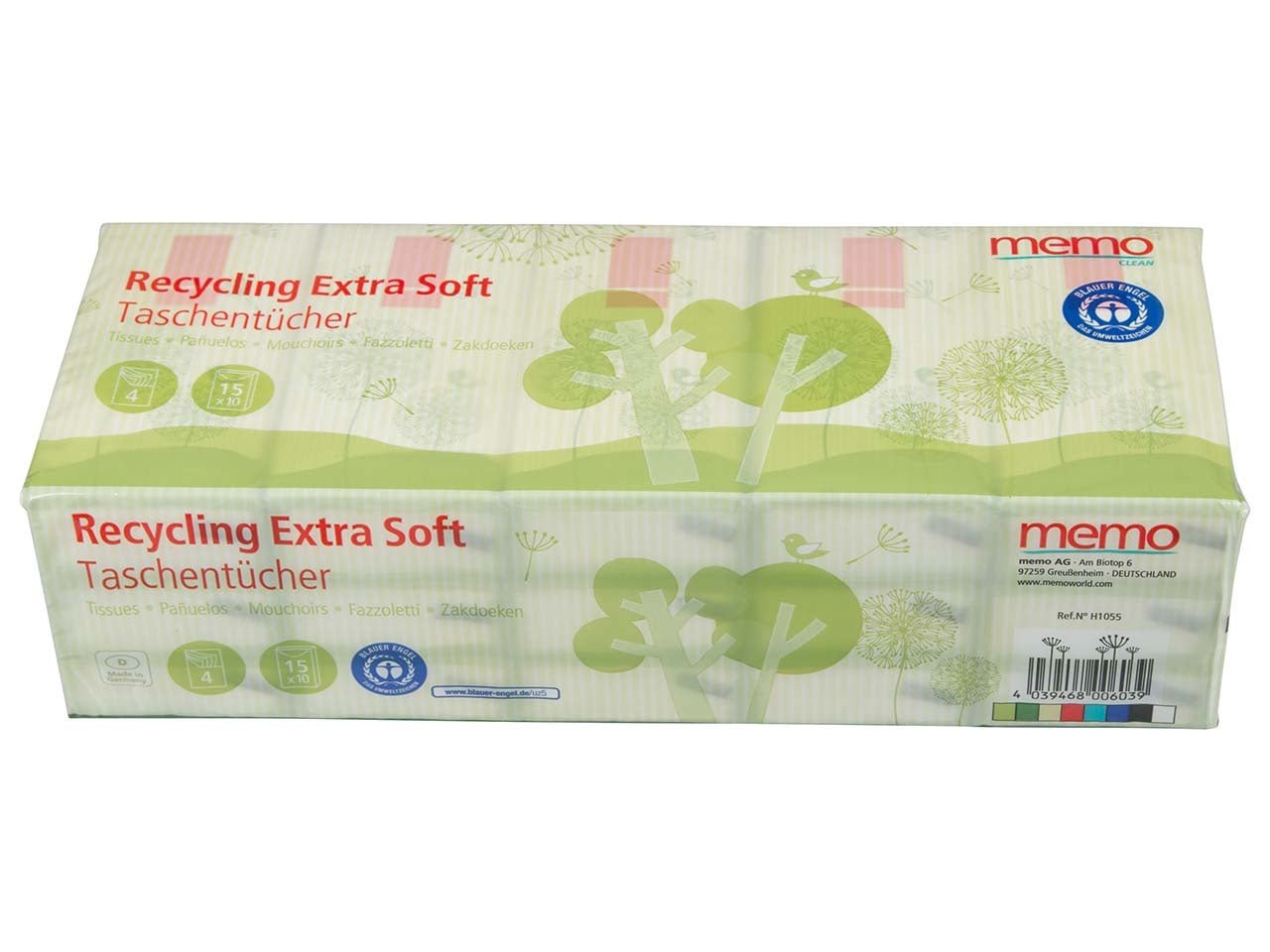 Taschentücher "Recycling Extra Soft" - haushaltsreinigo.shop