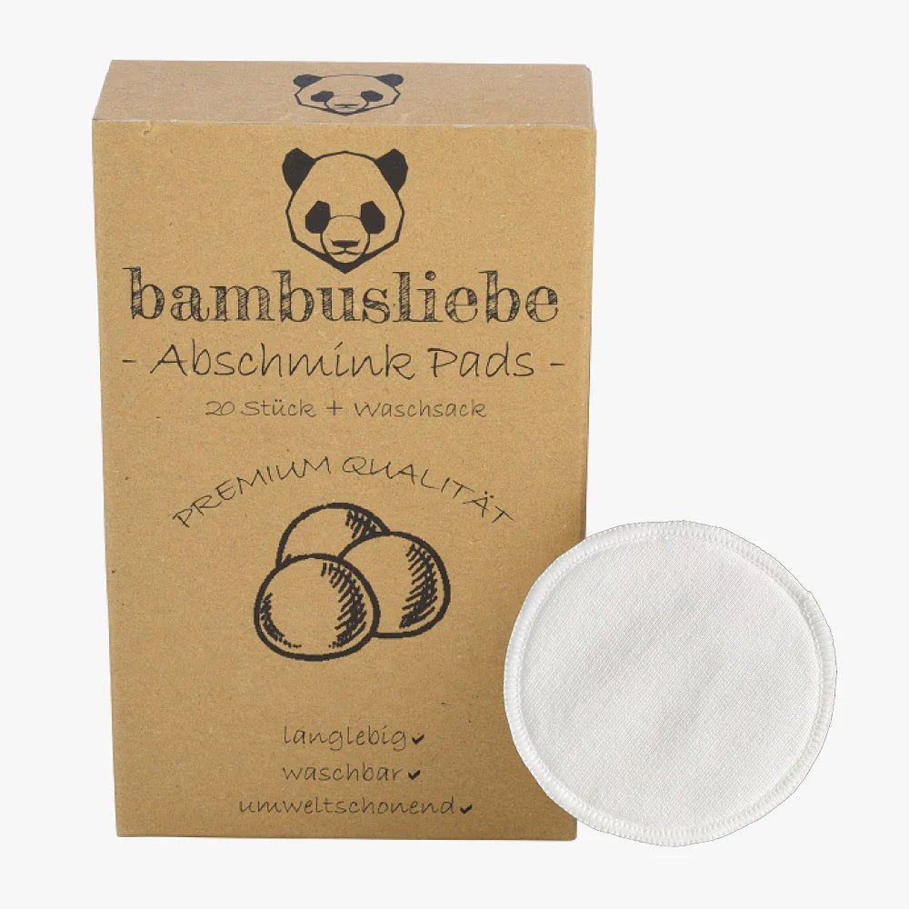 Waschbare Abschminkpads von Bambusliebe - haushaltsreinigo.shop