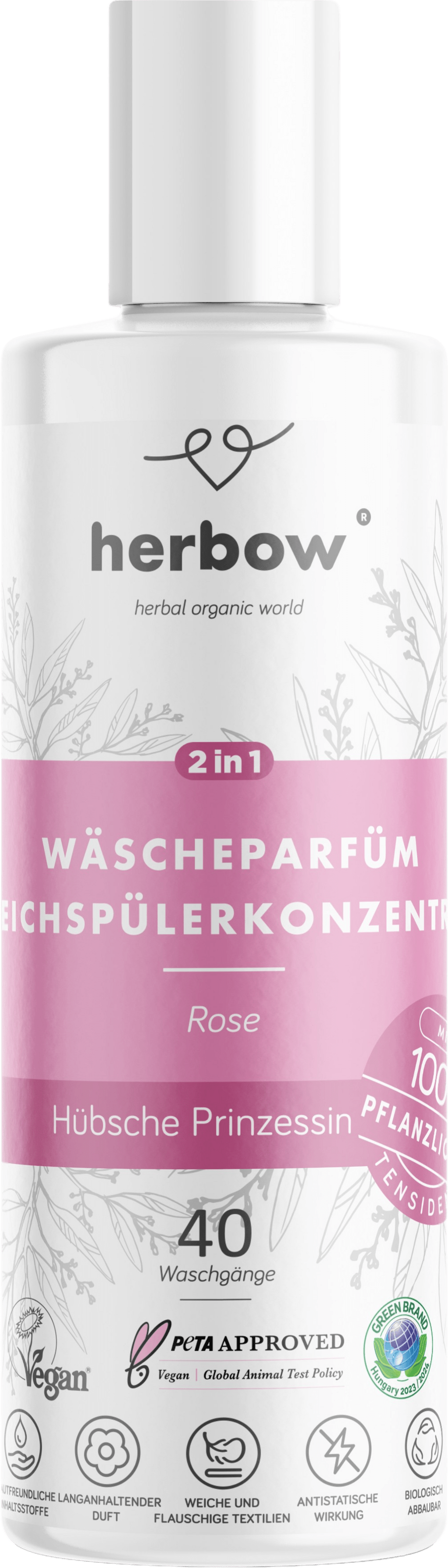 Wäscheparfum & Weichspülerkonzentrat 2 in 1 Hübsche Prinzessin - haushaltsreinigo.shop