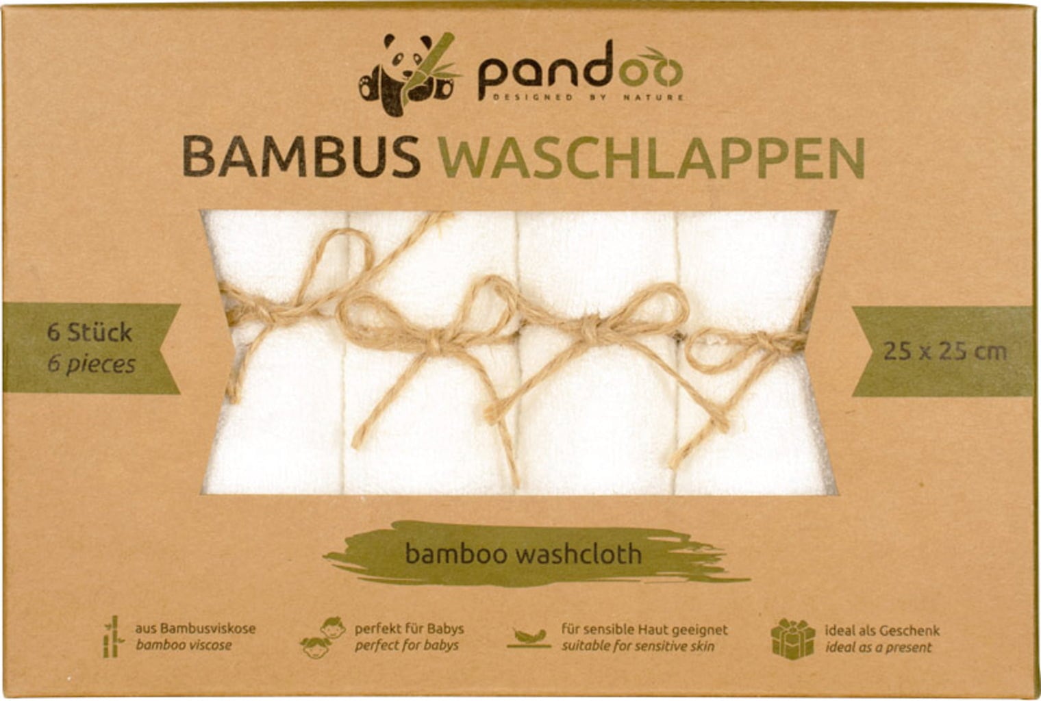 Waschlappen Set aus Bambusviskose - haushaltsreinigo.shop
