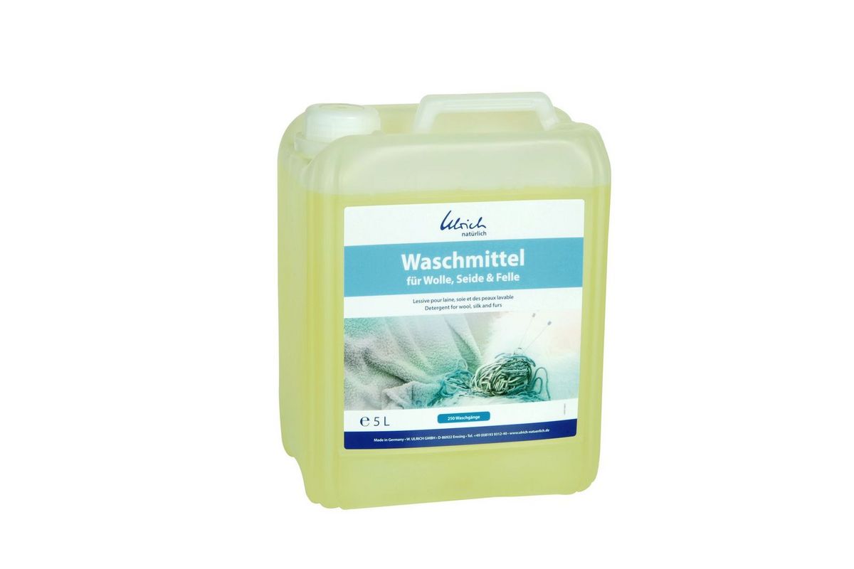 Waschmittel für Wolle, Seide und Felle (mit Lanolin) - haushaltsreinigo.shop