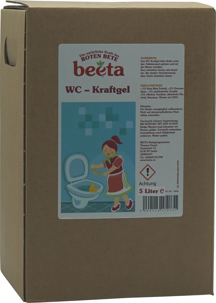 WC Kraftgel mit Duft aus natürlichem ätherischen Öl - haushaltsreinigo.shop