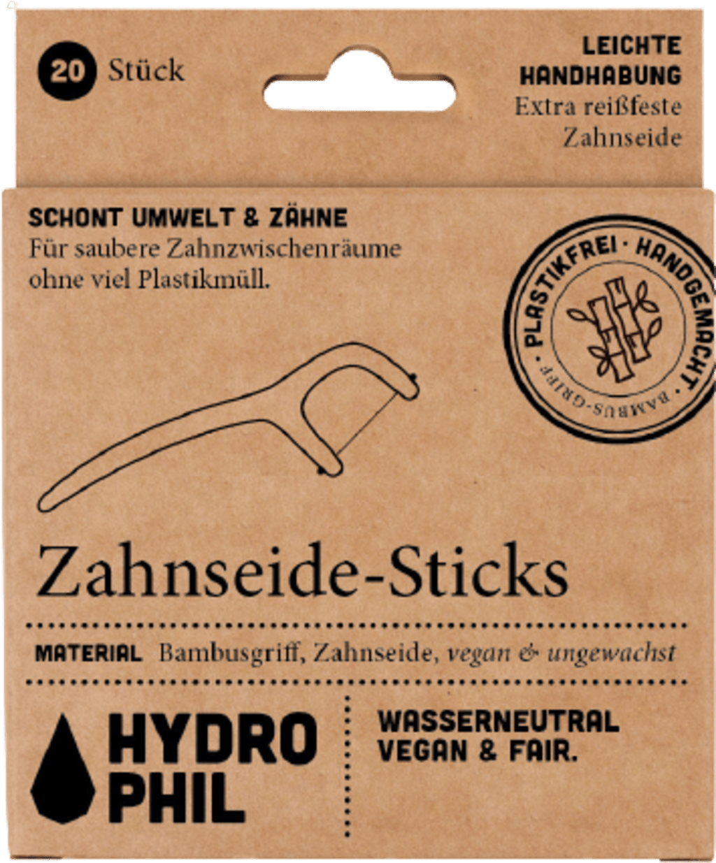 Zahnseide Sticks, 20 StĂĽck - Flexgreen GmbH