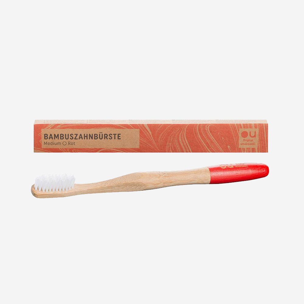 Zahnbürste aus Bambus medium - haushaltsreinigo.shop