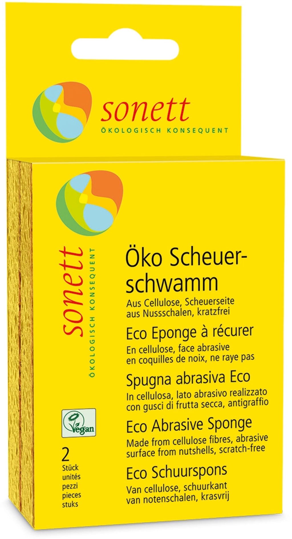 2er-Pack Öko-Scheuerschwamm - haushaltsreinigo.shop