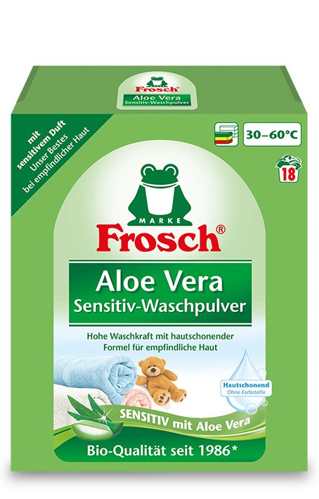 Aloe Vera Sensitiv - Waschpulver - haushaltsreinigo.shop
