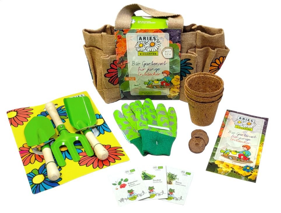 Bio - Gartenset für junge Entdecker*innen - haushaltsreinigo.shop