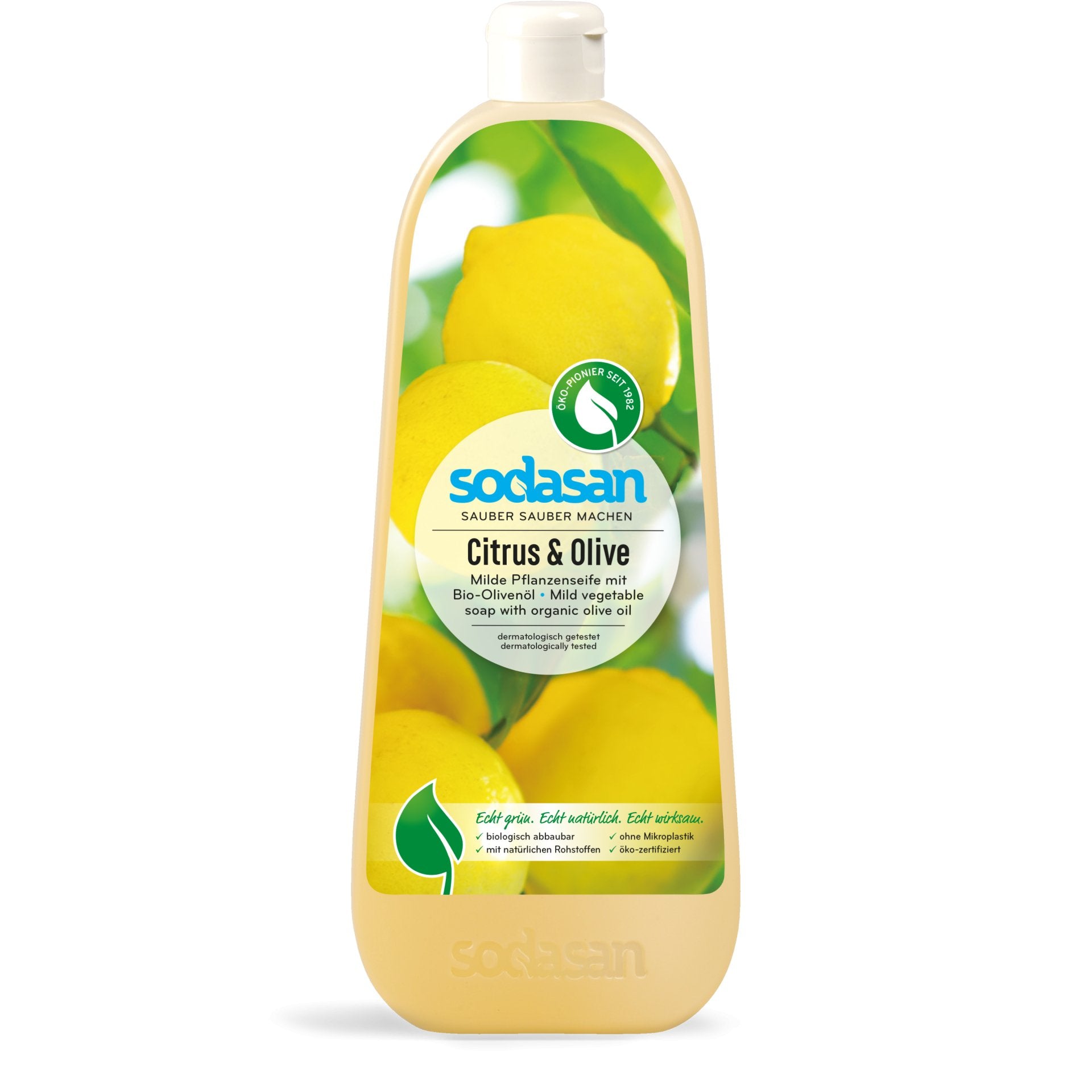 Bio Pflanzenseife Flüssig Citrus & Olive - haushaltsreinigo.shop