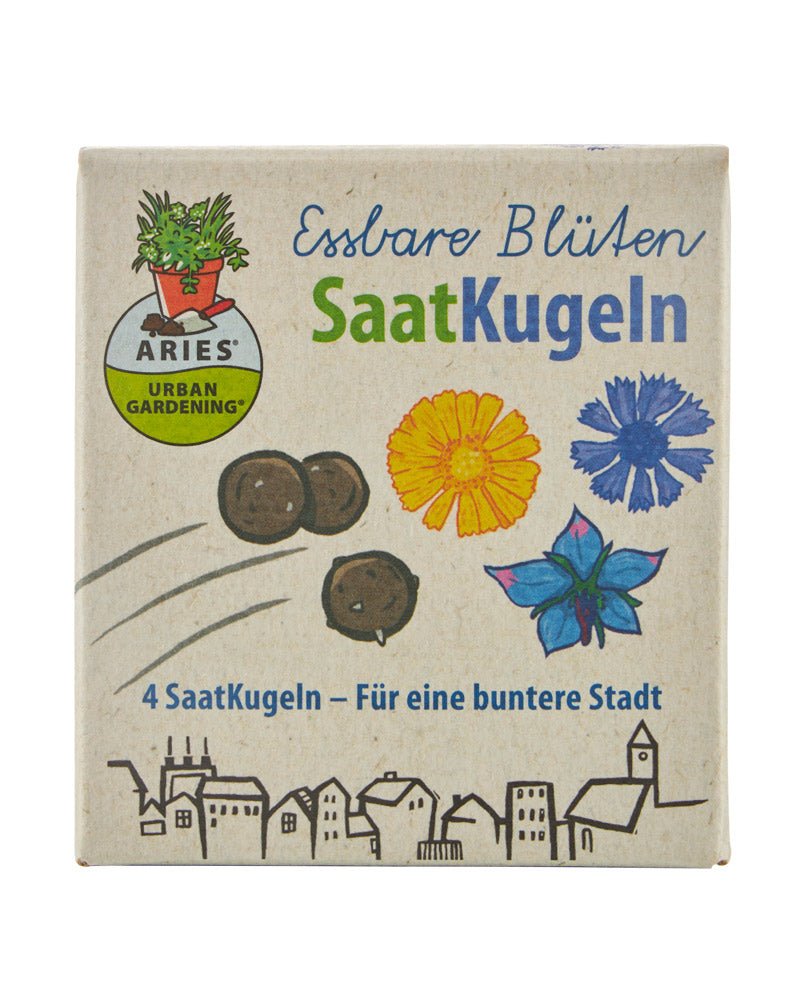 Bio - Saatkugeln Essbare Blüten kbA - haushaltsreinigo.shop