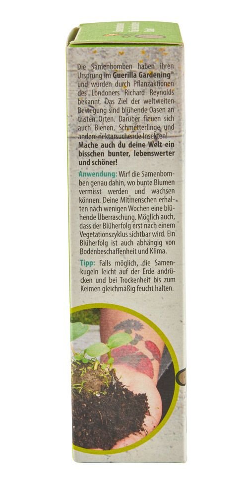 Bio - Samenbomben 8er "Der Klassiker" kbA - haushaltsreinigo.shop