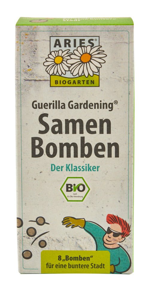 Bio - Samenbomben 8er "Der Klassiker" kbA - haushaltsreinigo.shop
