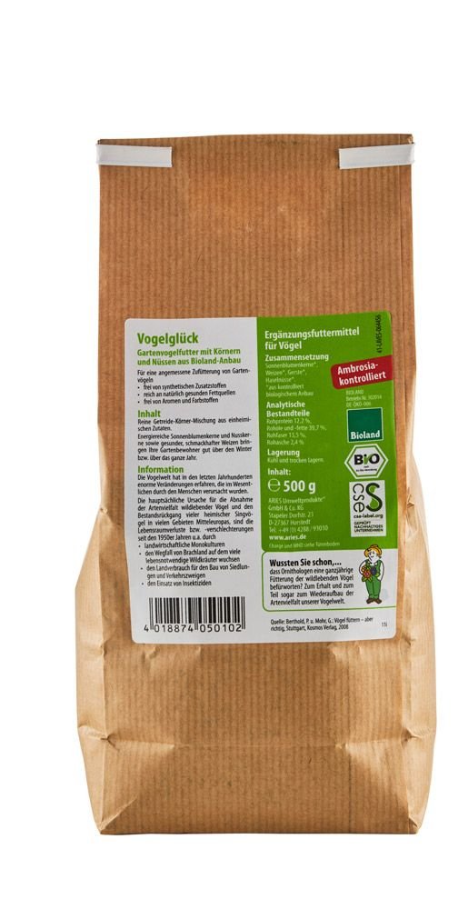 Bio - Vogelglück Klassiker kbA - haushaltsreinigo.shop