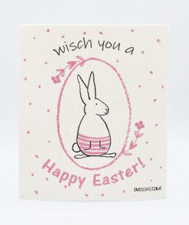 Bunny Fanny "Happy Easter" flieder - haushaltsreinigo.shop
